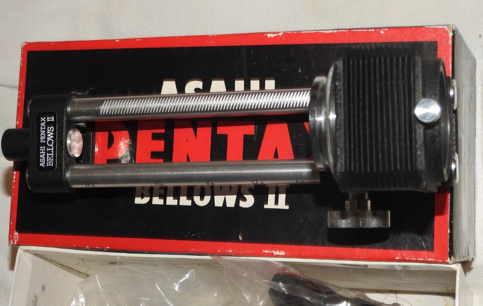 Asahi Pentax Bellows II in it’s Original Box plus Asahi Pentax Slide Copier