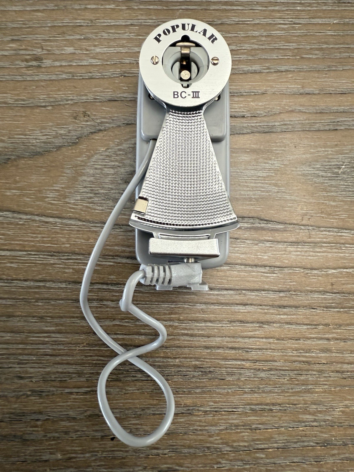 Morris Popular BC Flashgun Model III 3 Way Socket Complete. Vintage Excellent