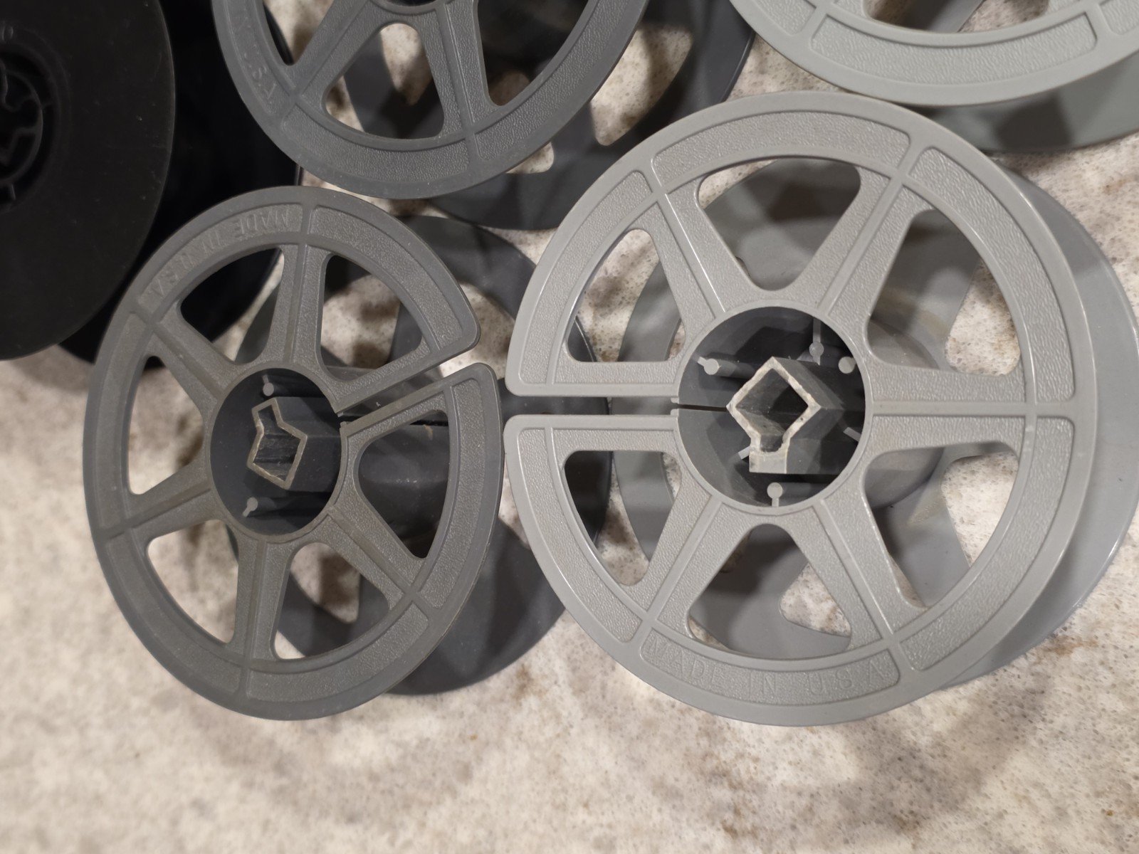 Lot of (14) Various 35mm Film Spools / Reels USED CONDITION