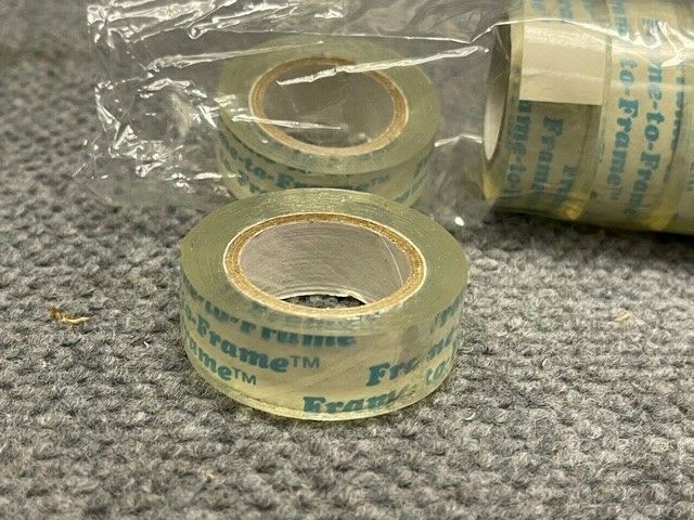 16mm Clear Splicing Tape ** 10 Rolls ** BRAND NEW