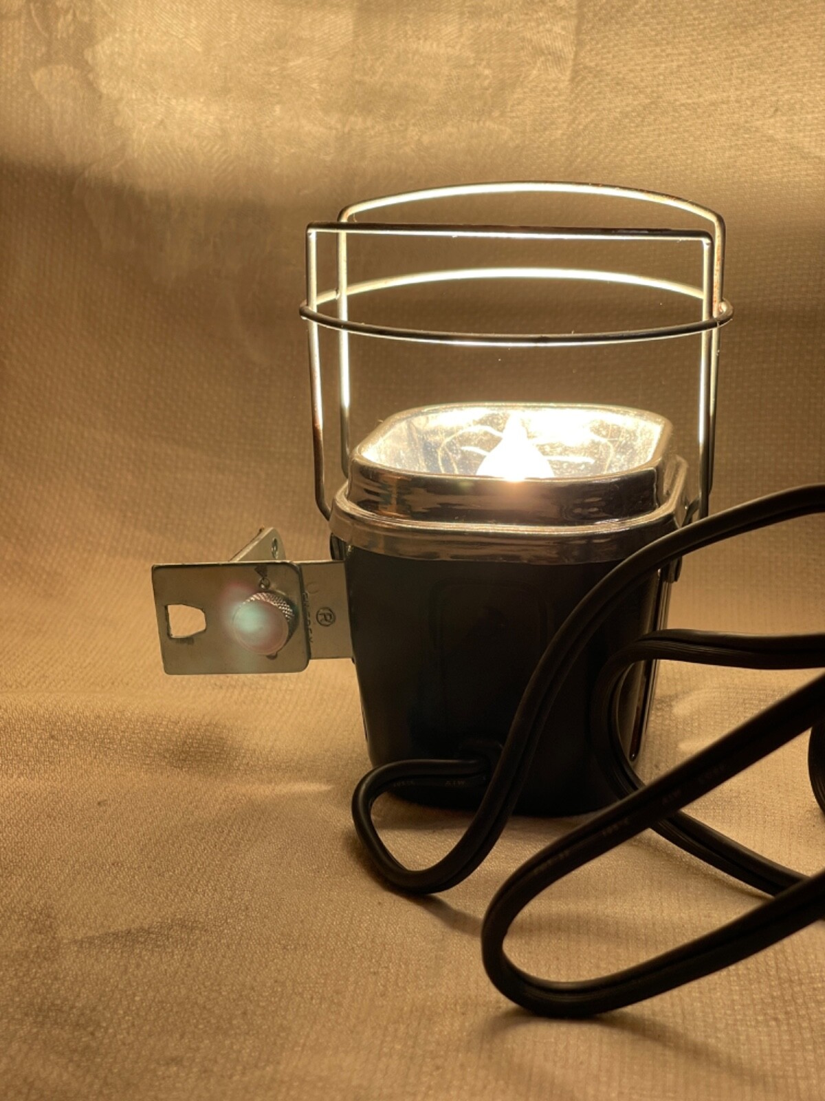 Vintage 1960-70s Cameralite Acme-Lite Movie Camera Light Super 8 Orig Bulb WORKS