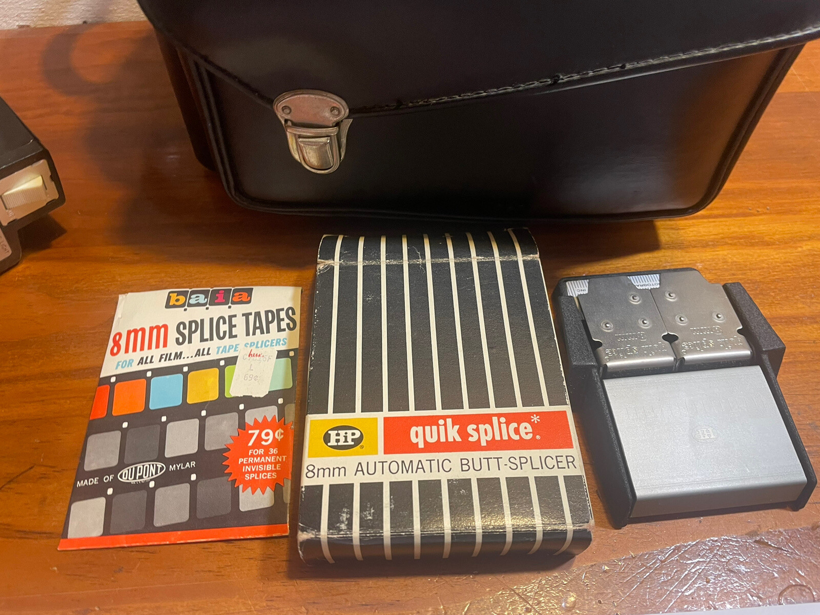 HIP Hudson Photographic Automatic Butt Splicer Movie Film Editor Quik Splice 8mm