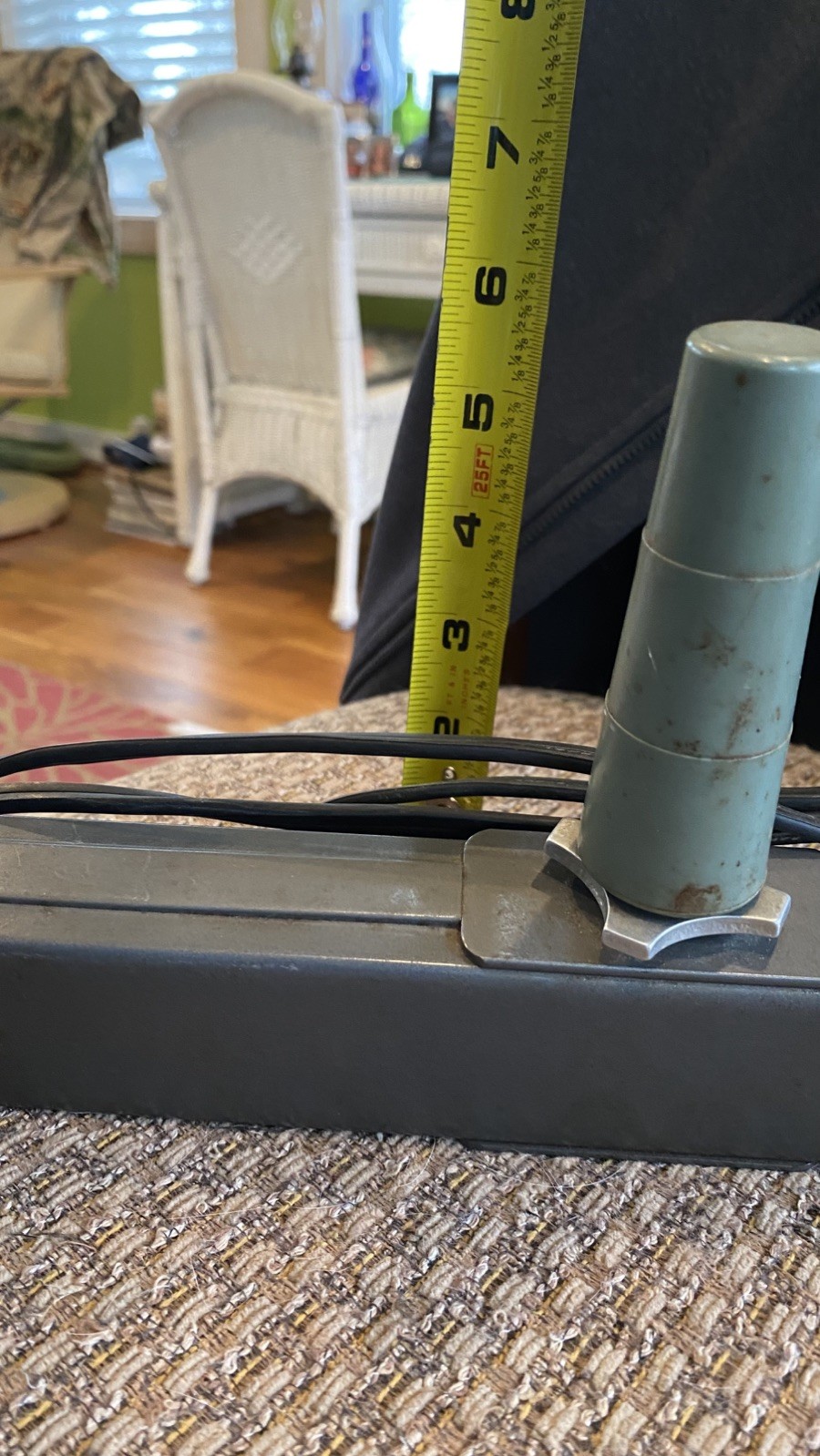 Vintage Flood Light Bar Lamp for Indoor Movies Tested & Working / no bulbs