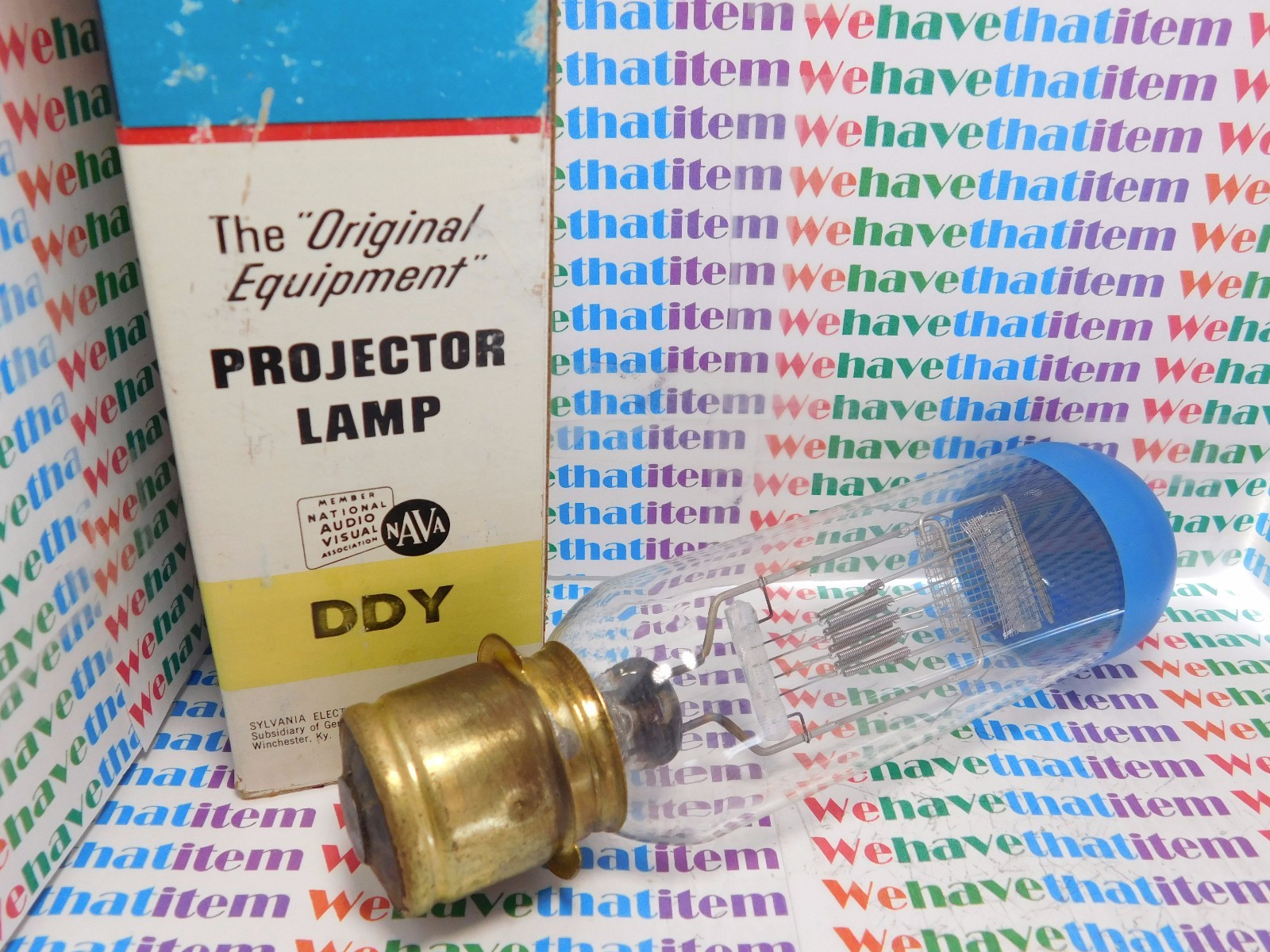 DDY / PROJECTION LAMP, BULB / 120v 750w / 2 PIECES (qzty)