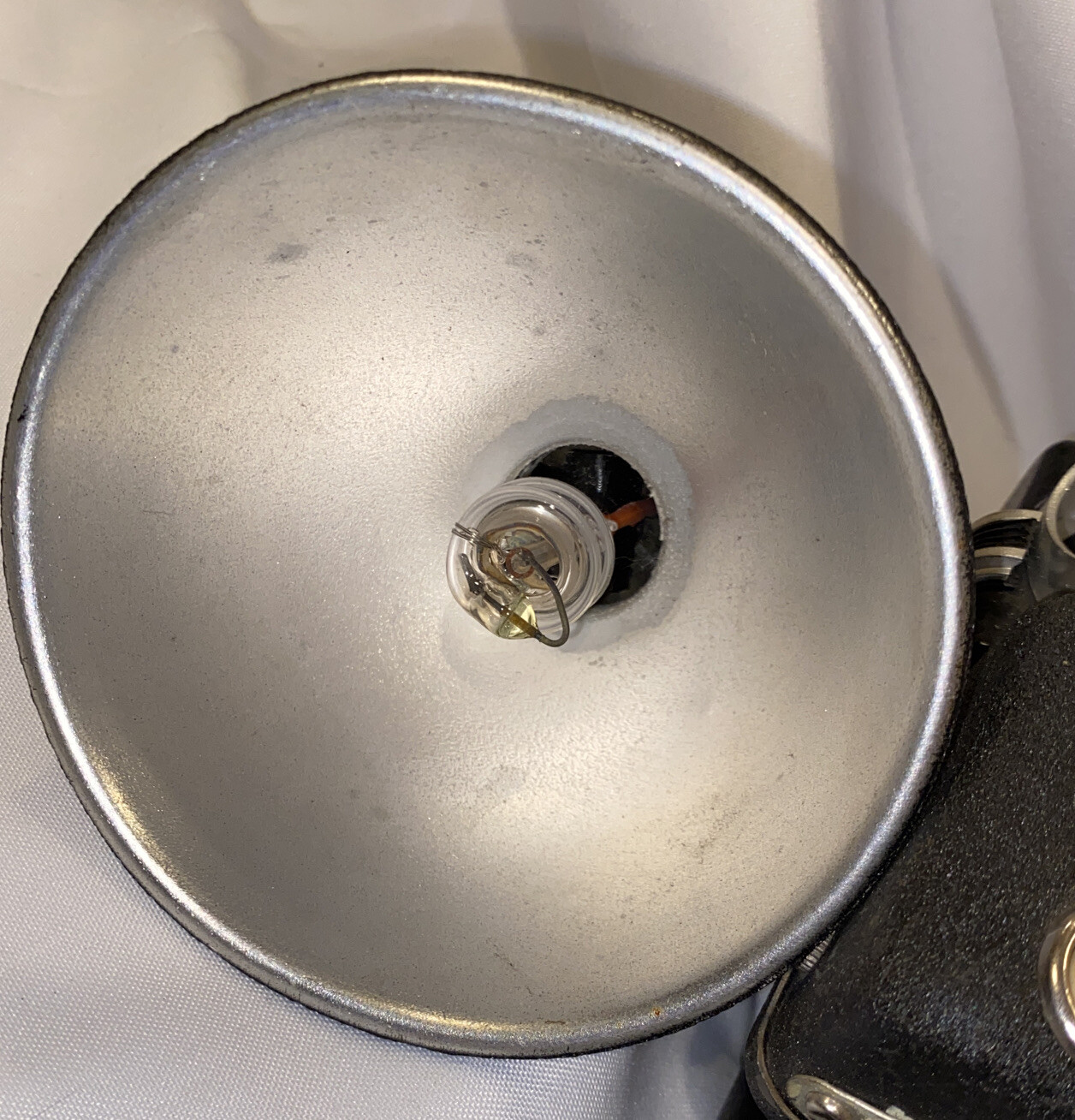 Vtg Foto Flash Co. Model 1 w/ Medical Flash Ring light + Reflector Flash *TESTED