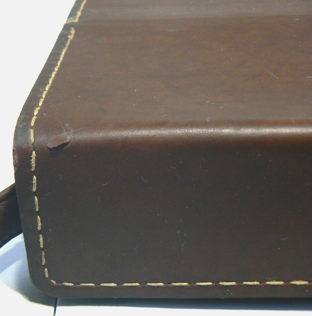 Polaroid Leather Compartment Case for Folding SX-70 Tan Camera & Accessories Z