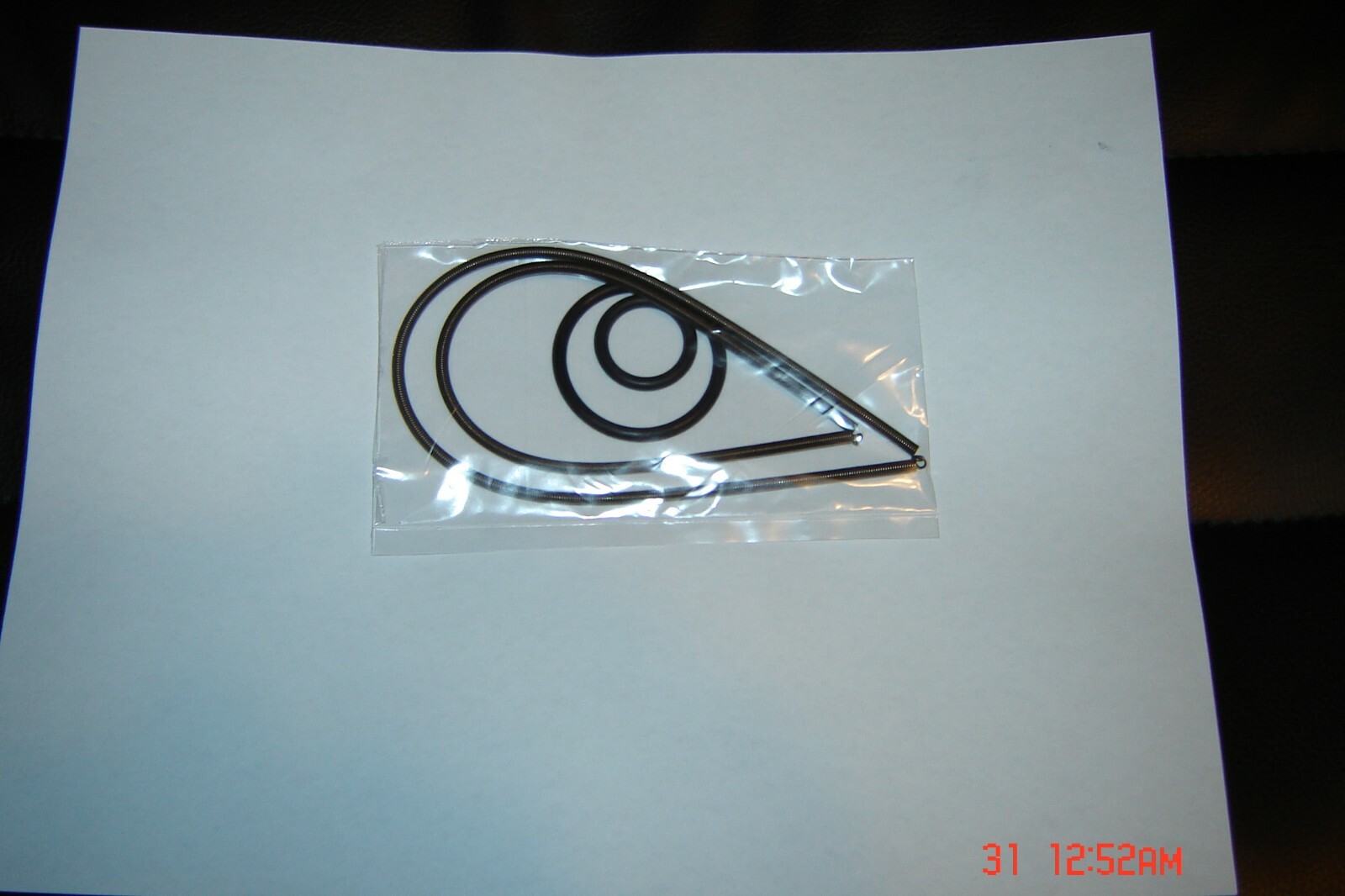 ANSCO GAF Memo 8-80 Projector Belts, 2 Wire Belts, 2 Rubber Belts, 4 belt Set