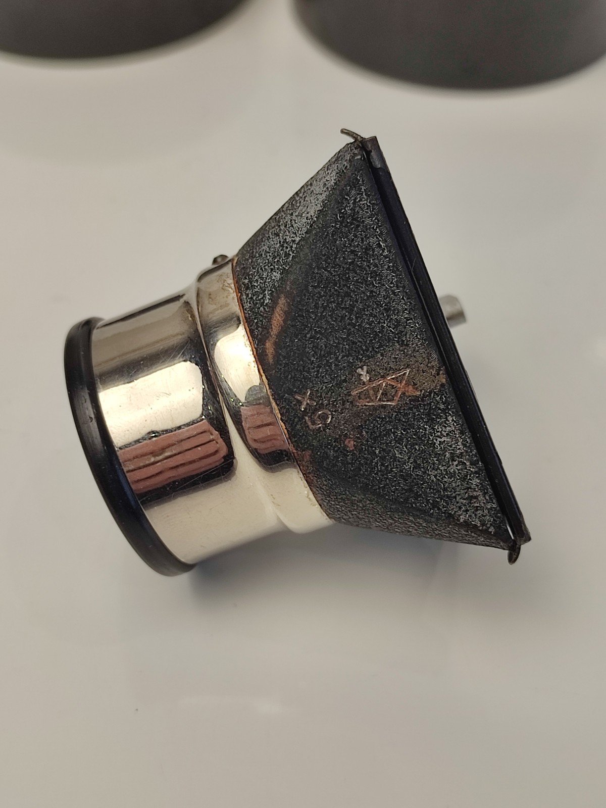 Film Viewing Loupe 5X Magnifier for 35mm Film Slides Negatives Vintage Soviet