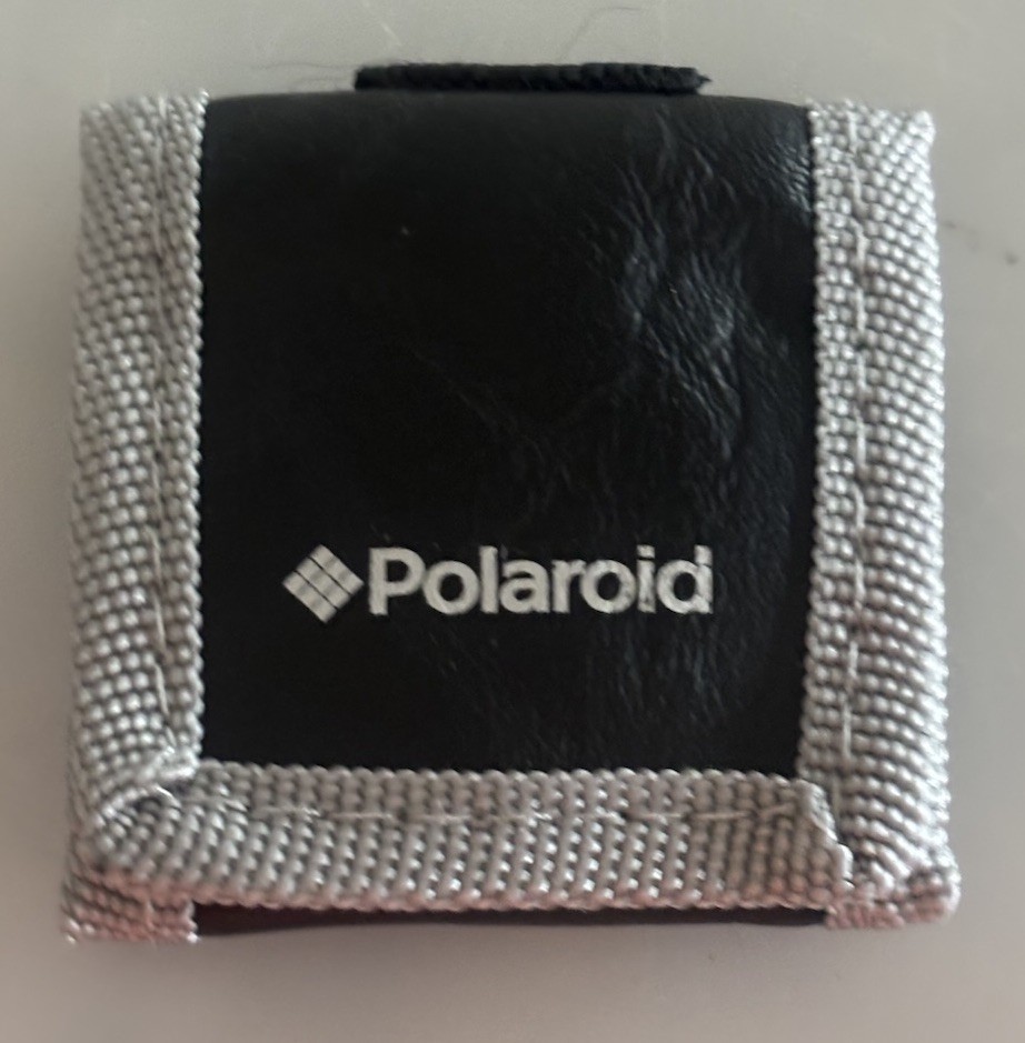 Vtg Polaroid Accessory Lot 5 Pc 8″ Mini Tripod Camera Cleaning Kit Vinyl Pouch