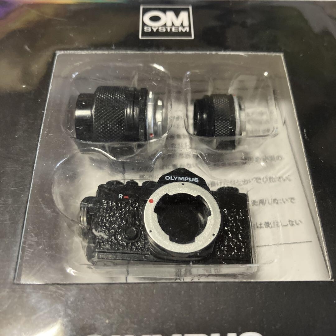 Olympus OM-1 Keychain/Key Ring/Strap ( Miniature + Interchangeable Lenses) BLK
