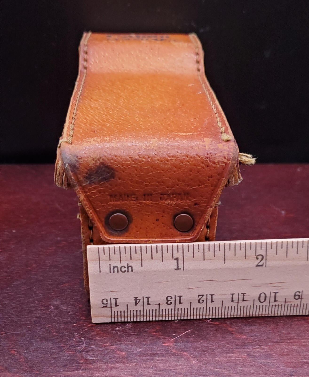 Vintage Leather Case Only Canon Flash V2 Multiple Uses Knife, Multi-Tool etc