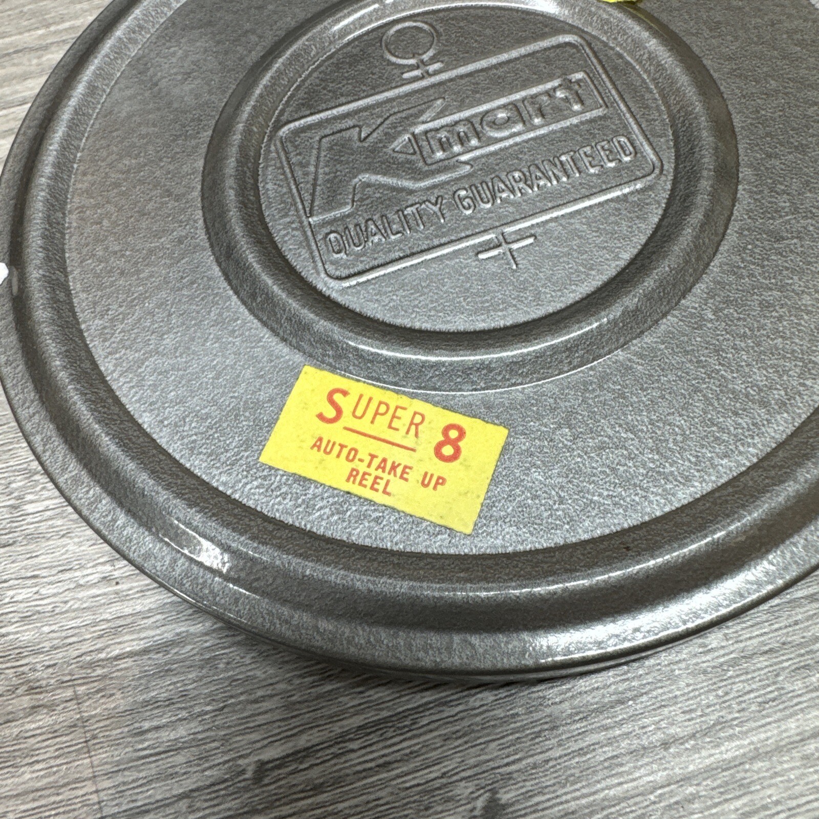 Vintage Kmart Metal Reel Storage Film Case Box 8mm Canisters 6 Slots W/ 5 Cases