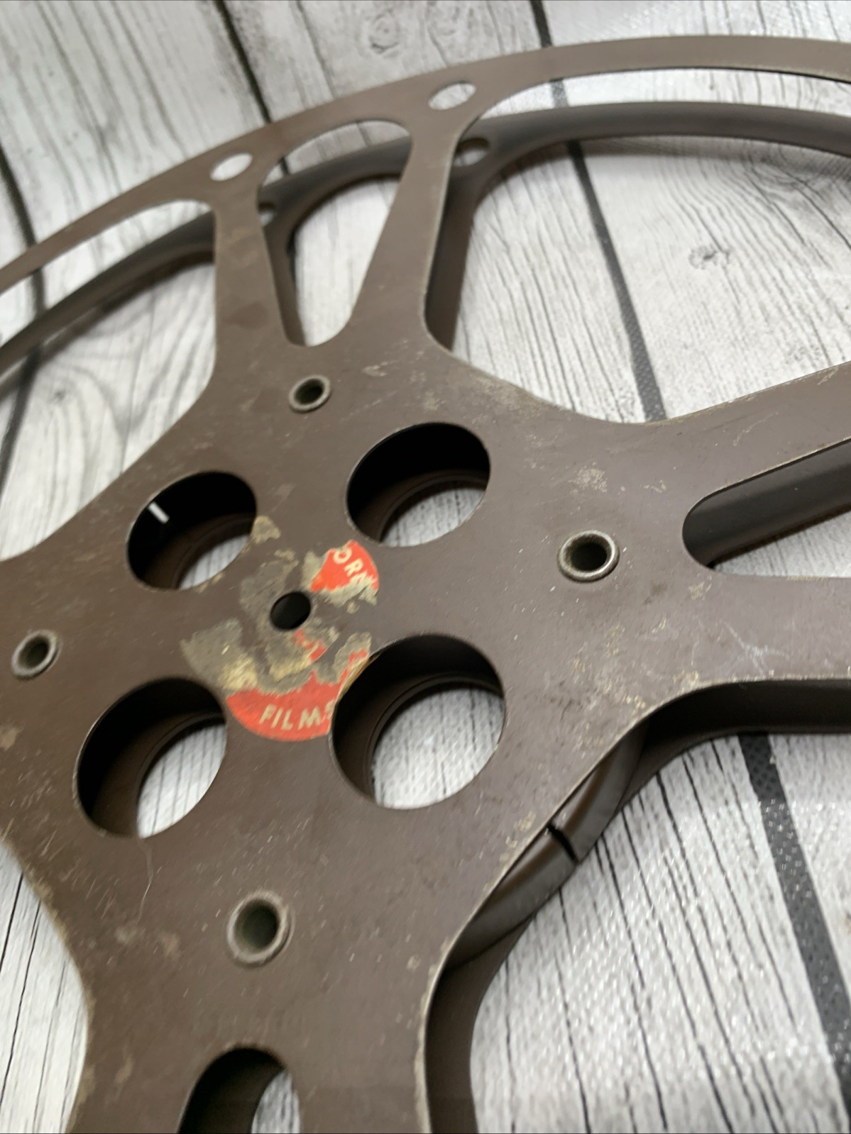 Goldberg Brothers Film Reel 122.017 Reflex 14” Brown