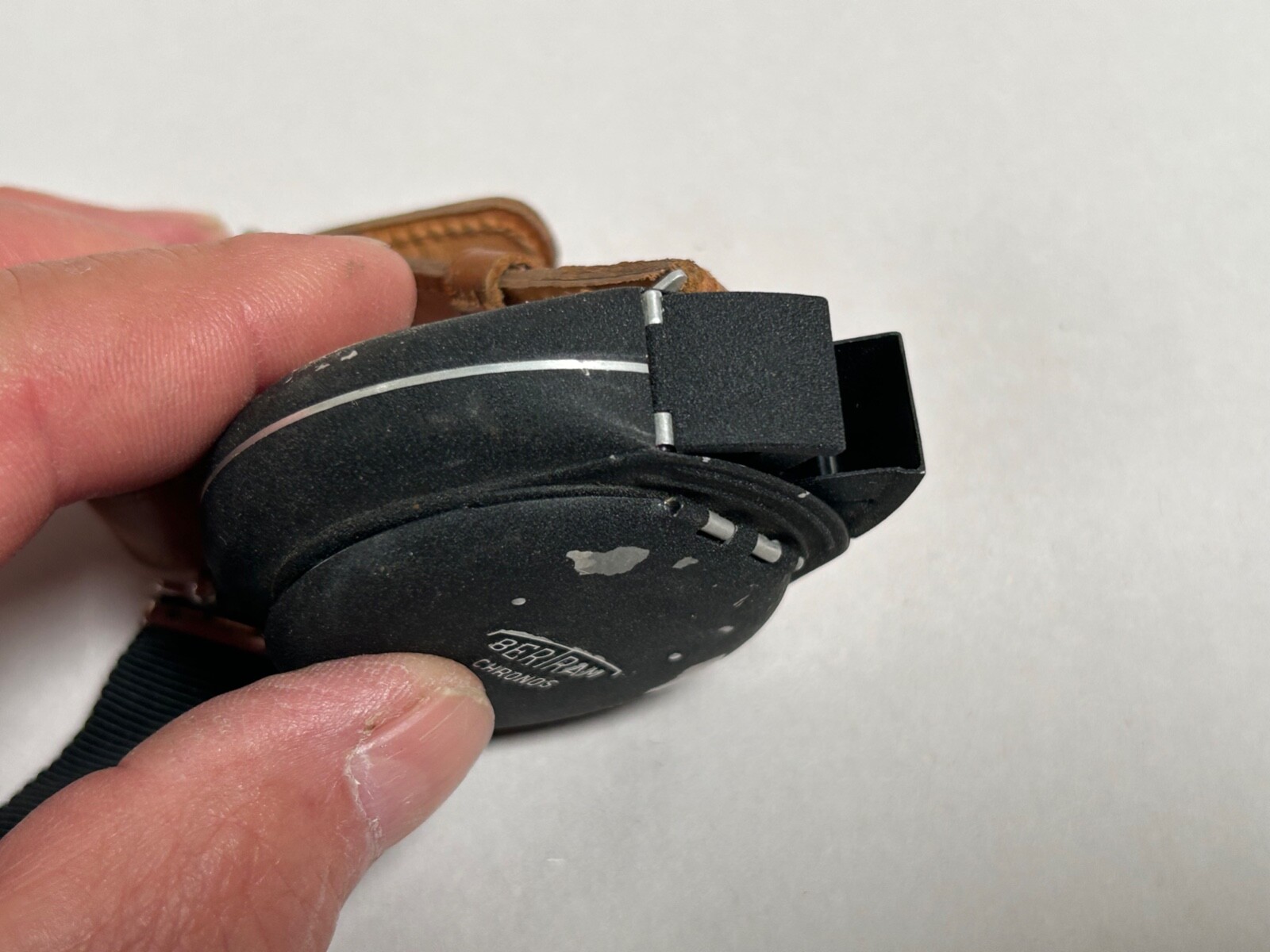 Vintage BERTRAM Chronos LIGHT METER GERMANY With Wrist Band (A7)