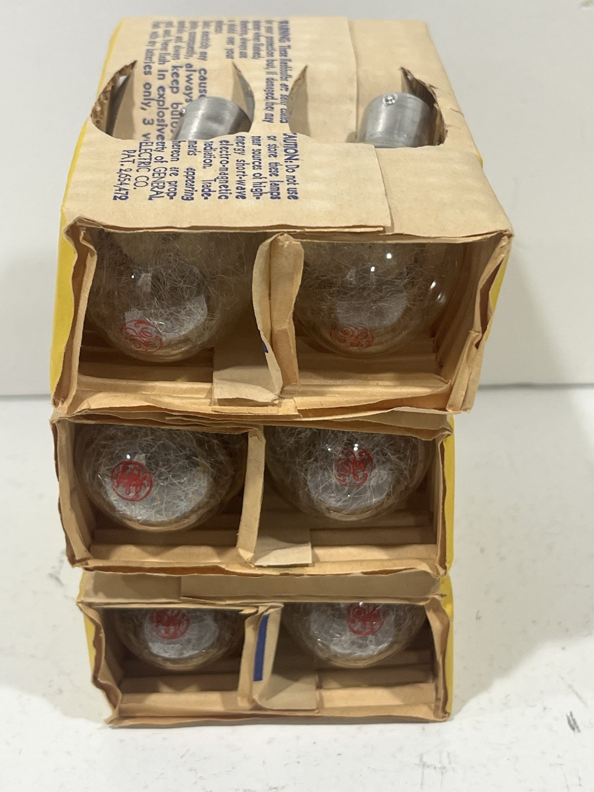 Vintage GE GENERAL ELECTRIC Sure Fire #5 Flashbulbs ~ New Old Stock ~ 12 Bulbs