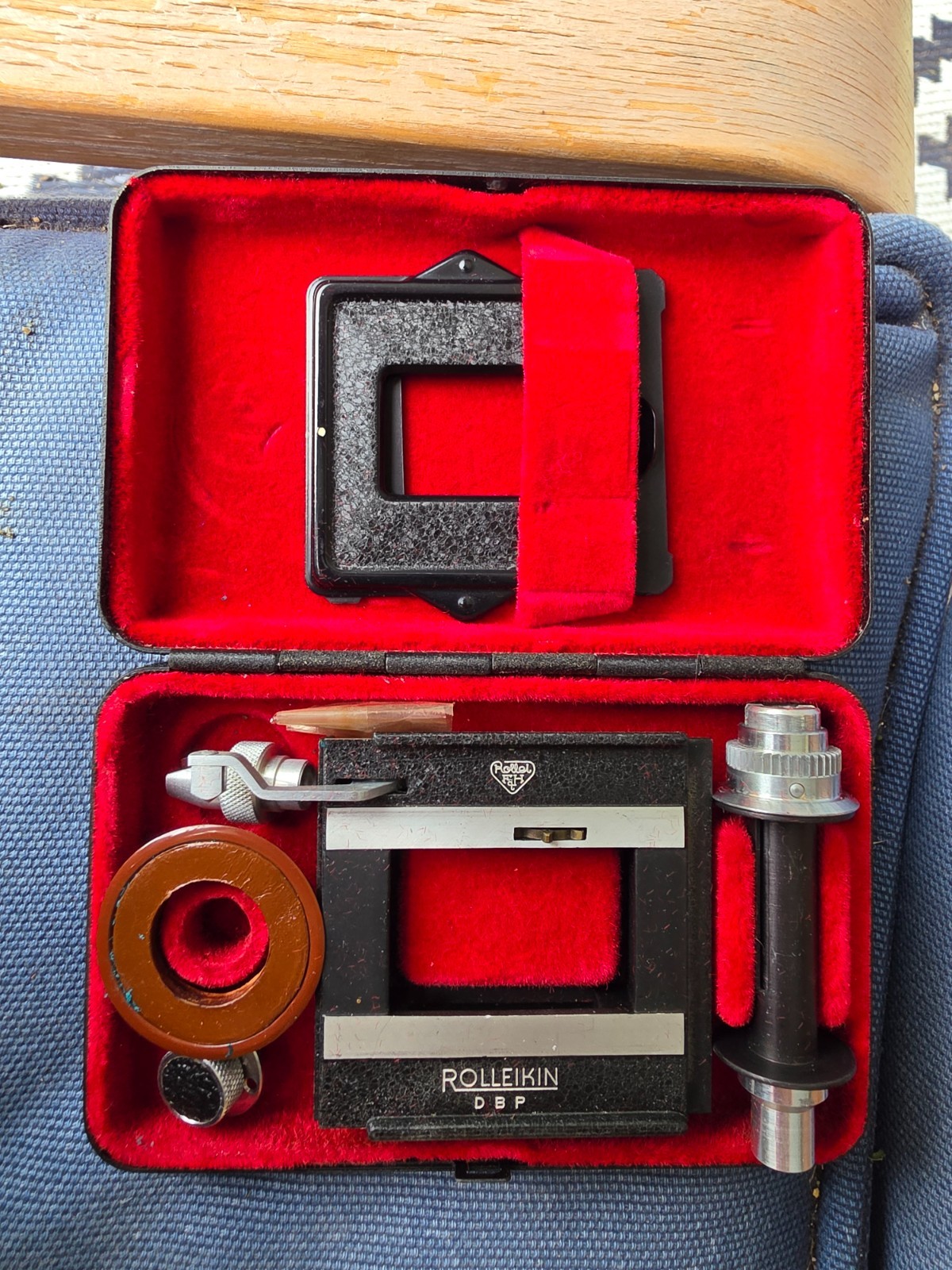 Vintage Rollei Rolleikin Conversion DBP Adapter Kit