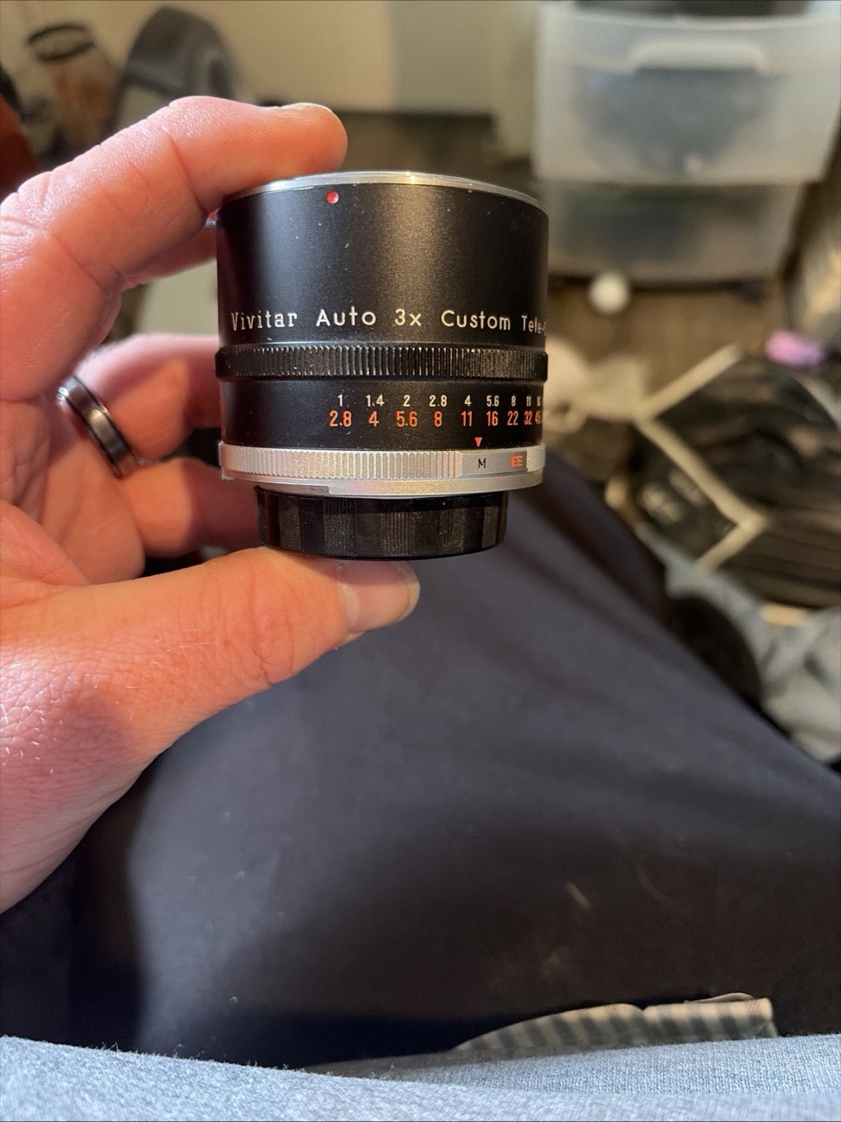 Vivitar Auto 3x Custom Tele-Converter Model 3X-7 for KONICA – Original