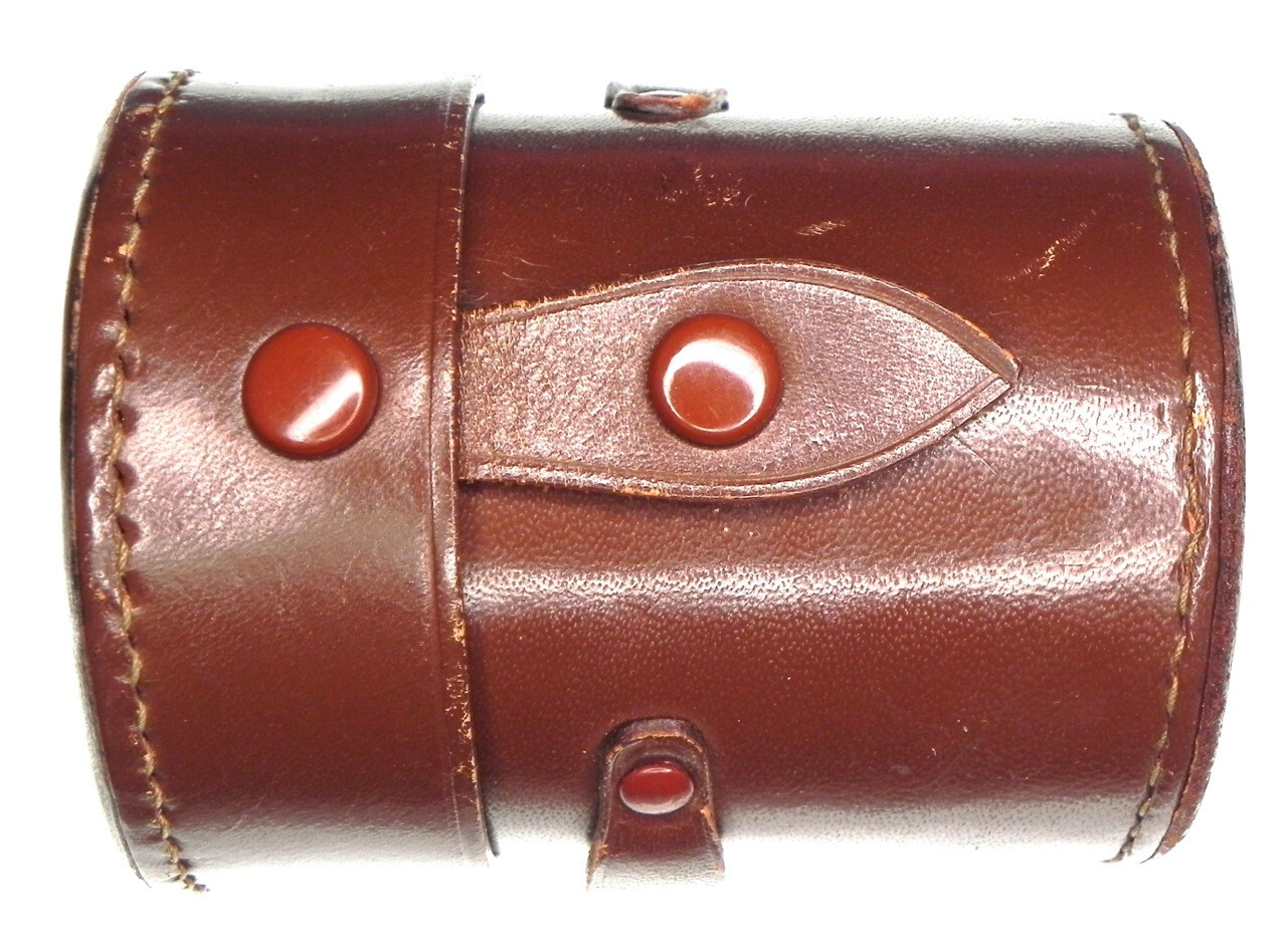 Leather Leather Case for Zunow 5cm f1.1 #2 ………… Very Rare !!