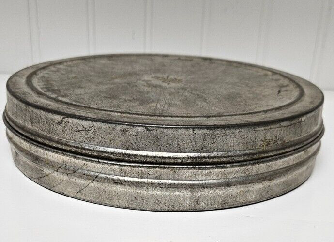 Rare Vintage Svema, Soviet Film Company, Projector Film Tin Reel Case
