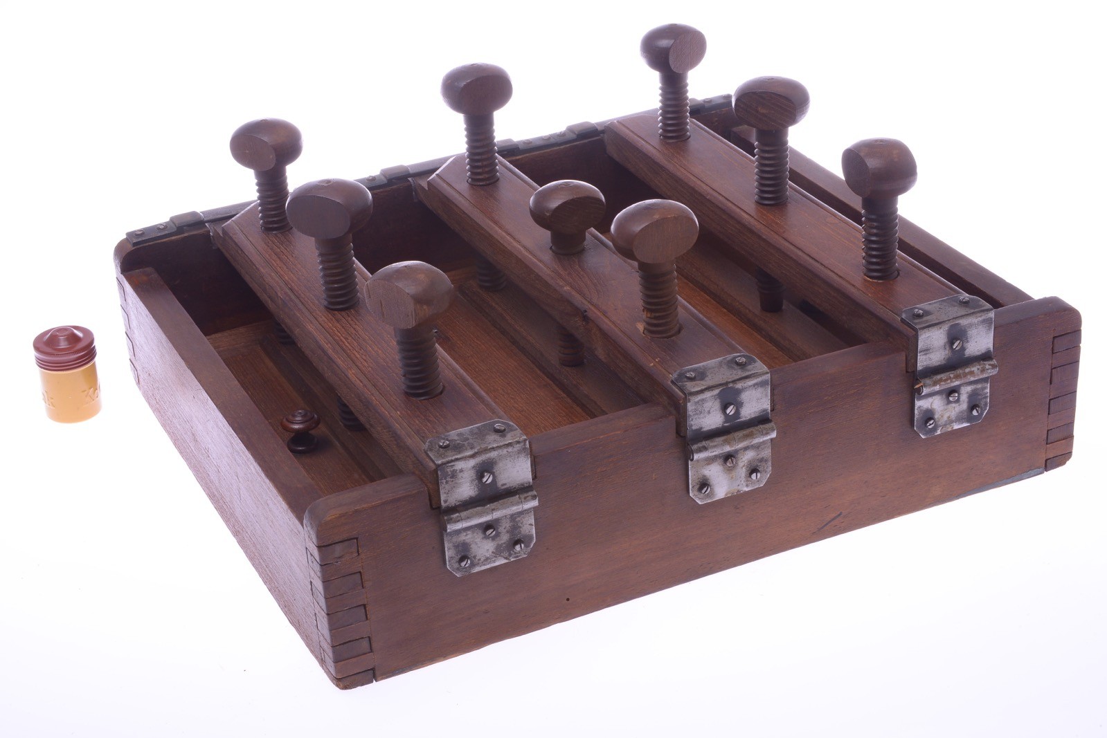 ✅ ANTIQUE WOOD CONTACT PRINTER PRINTING FRAME 39X33CM, 15.5×13.1″, 28×34 CAMERAS