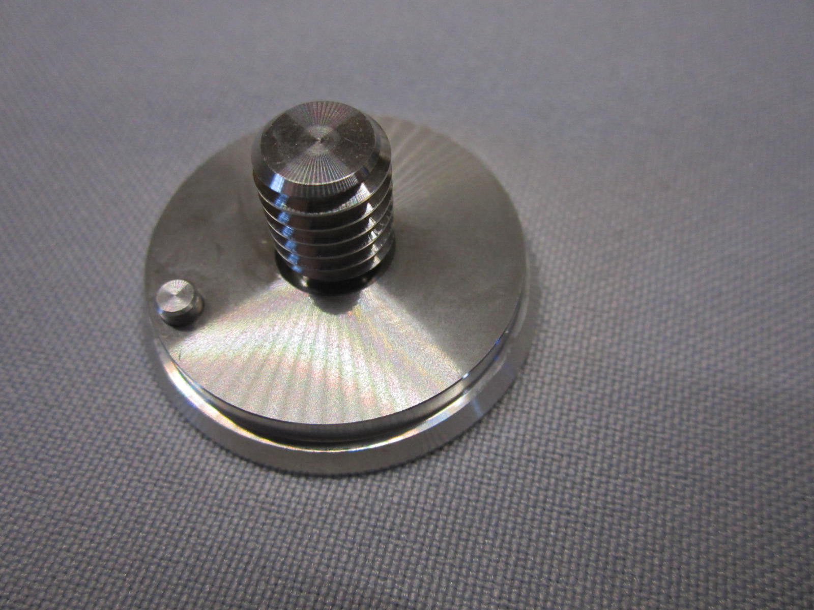 🔥 BOLEX 16MM QUICK RELEASE ADAPTER DISK 304 STEEL for DECLIC HAND GRIP TRIPOD