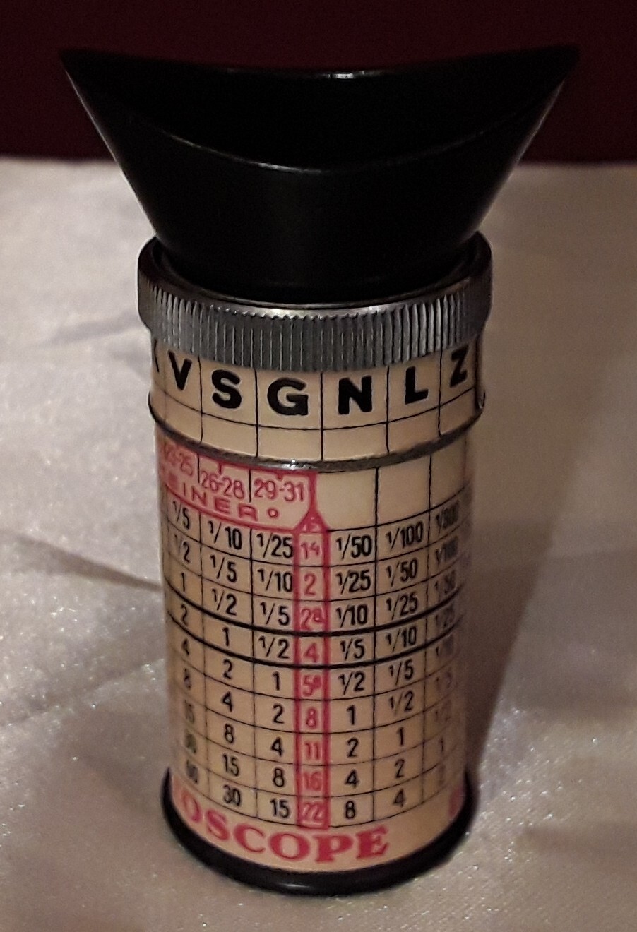 DREM INSTOSCOPE SCHEINER Extinction Meter with Leather Case – Made In Austria