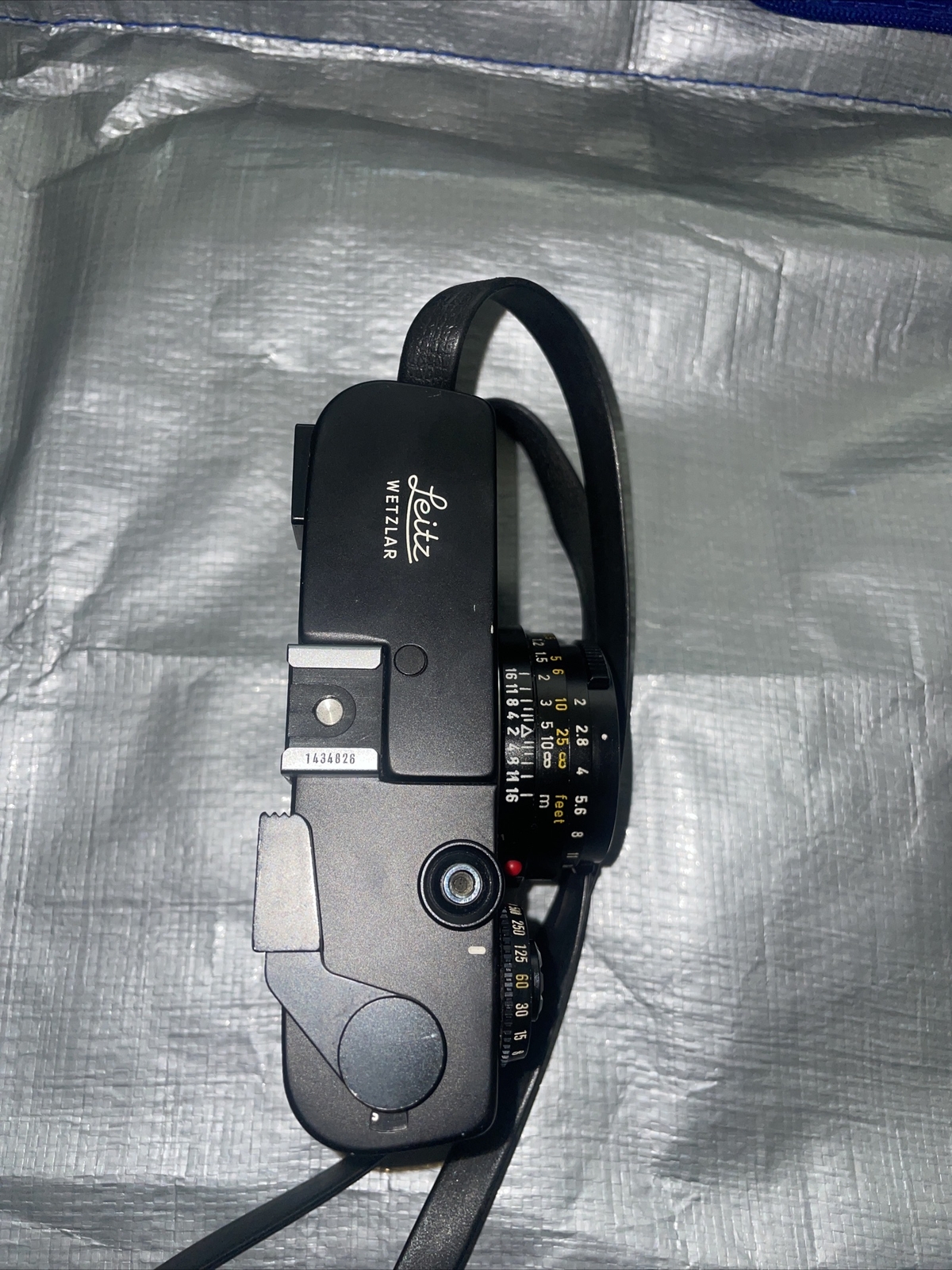 LEICA CL Film Camera Summicron C 40mm f2 Lens with Leitz Wetzlar case, strap