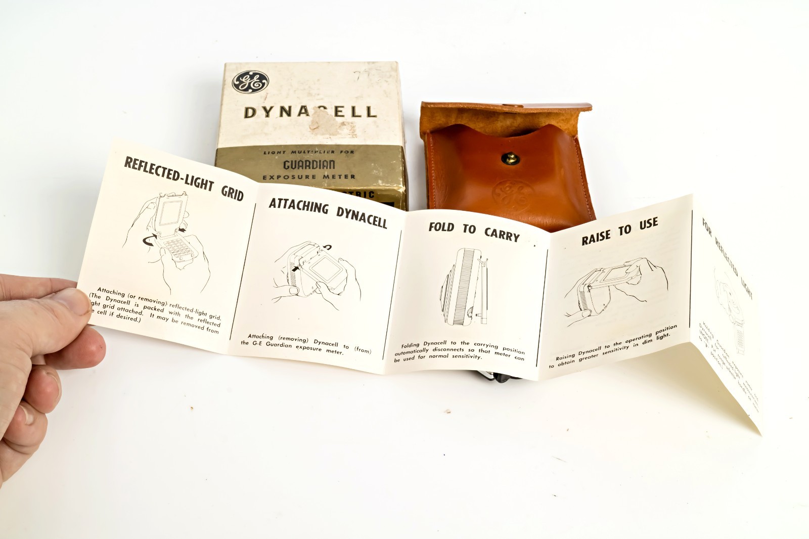 Vintage – GE – DYNACELL – Light Multiplier – Cat #693×95 w/Box & Manual