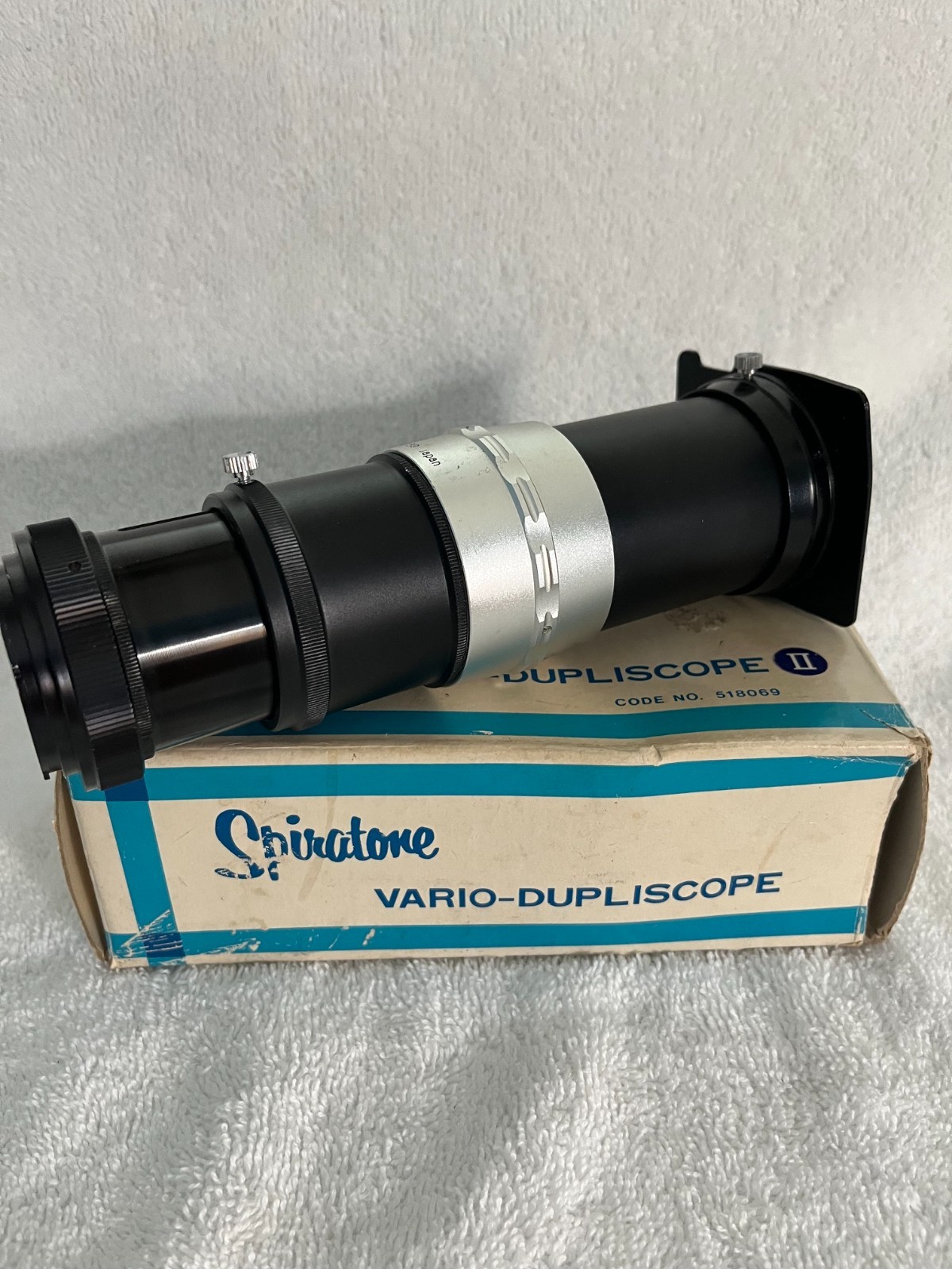 Spiratone #518069 Vario-Dupliscope II Slide Copier, Bent Mount – PARTS