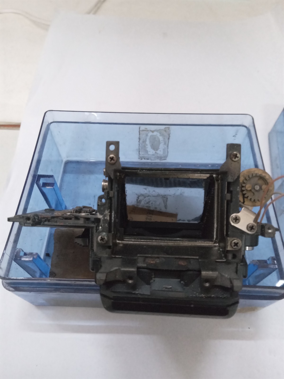 New Old Stock Black Nikon FE Front Bezel W Mirror Spare Part