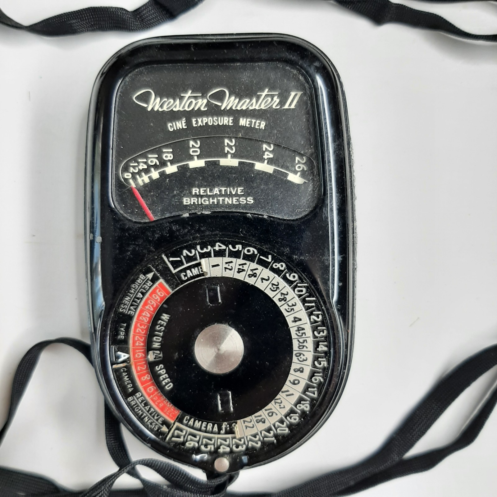 Weston Master II Exposure Meter and Strap Model 736 Untested ZA6