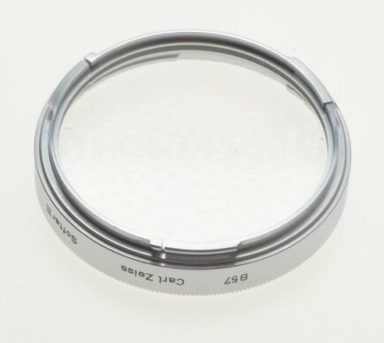 SOFTAR III CARL ZEISS SOFT CAMERA LENS FILTER HASSELBLAD 50 CHROME RIM B57 CAPS