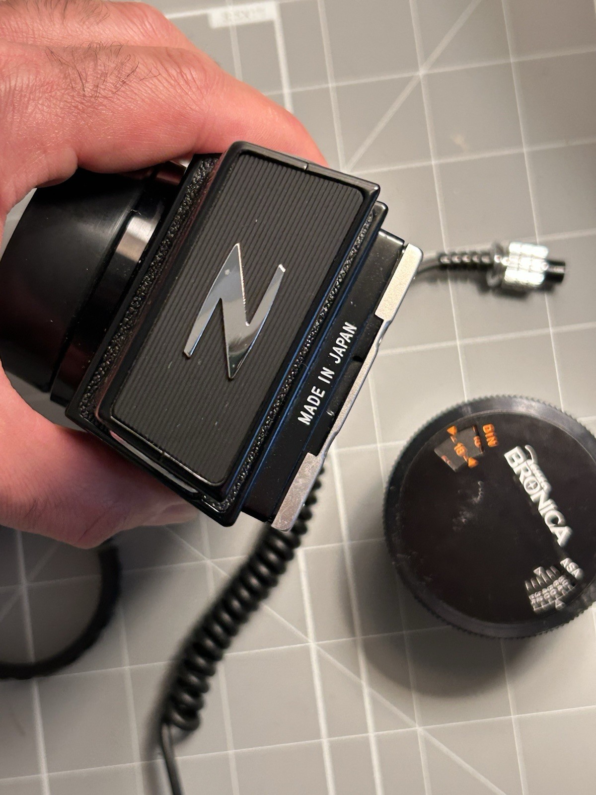 Bronica S2 S2A TTL Exposure Meter Finder And Manual