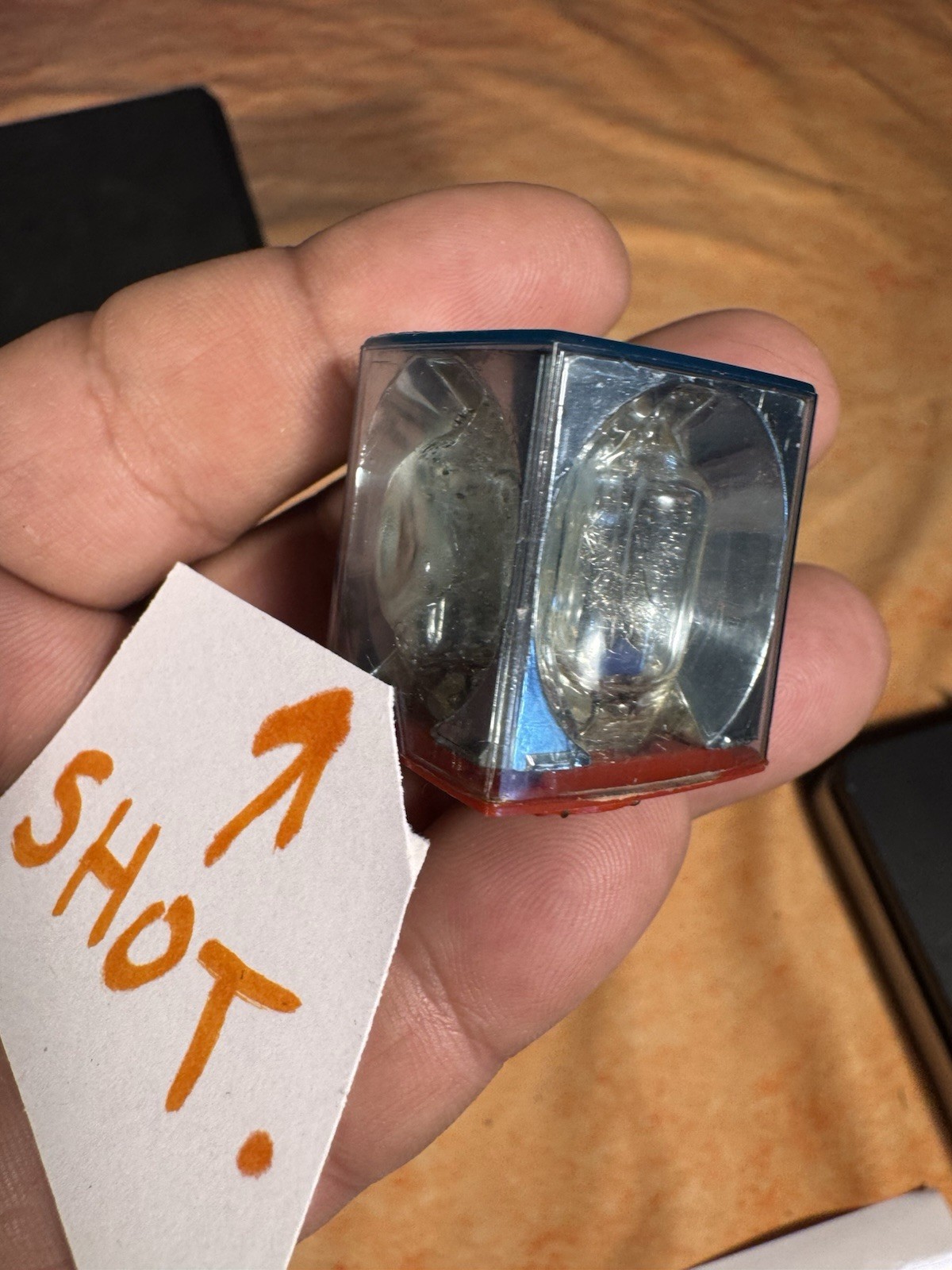 Vintage High Power GE Flash Cubes – 4 Cubes, One Side Used