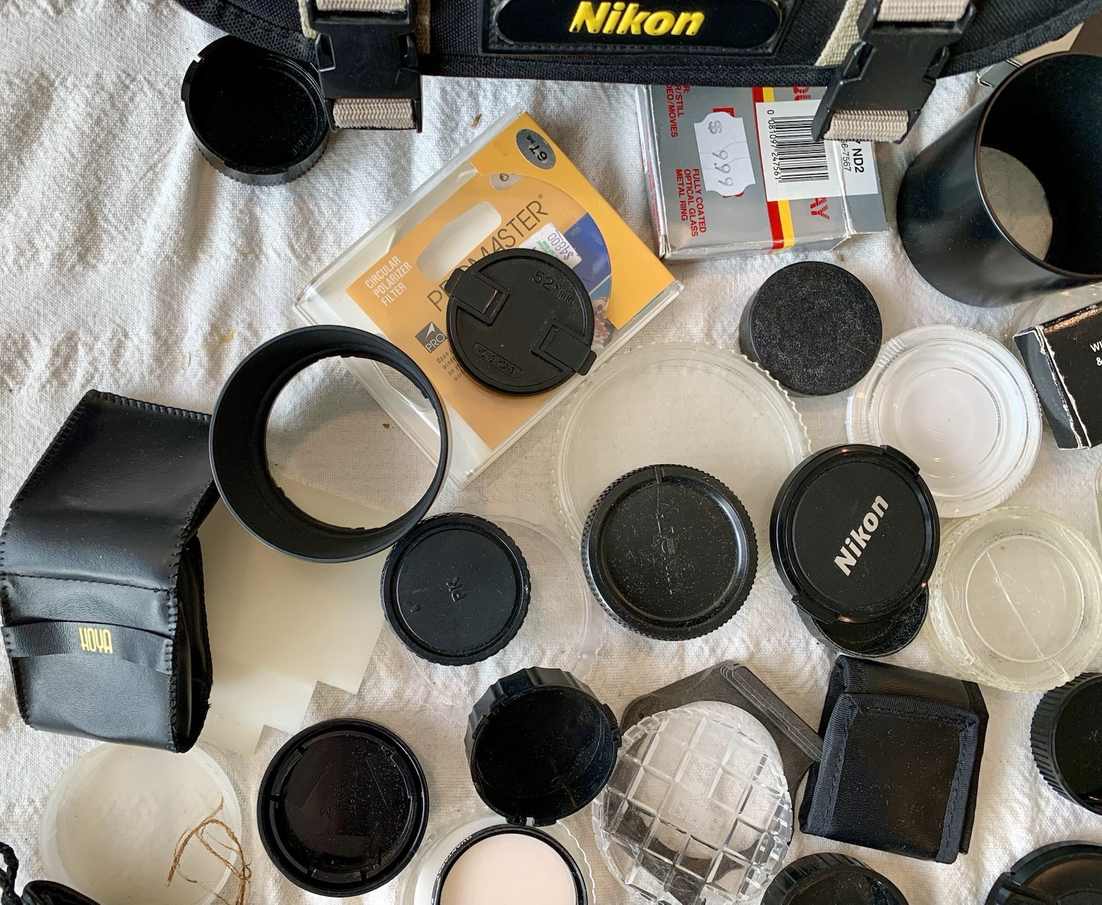 Lot of Vtg Photo Accessories Nikon Pentax Canon