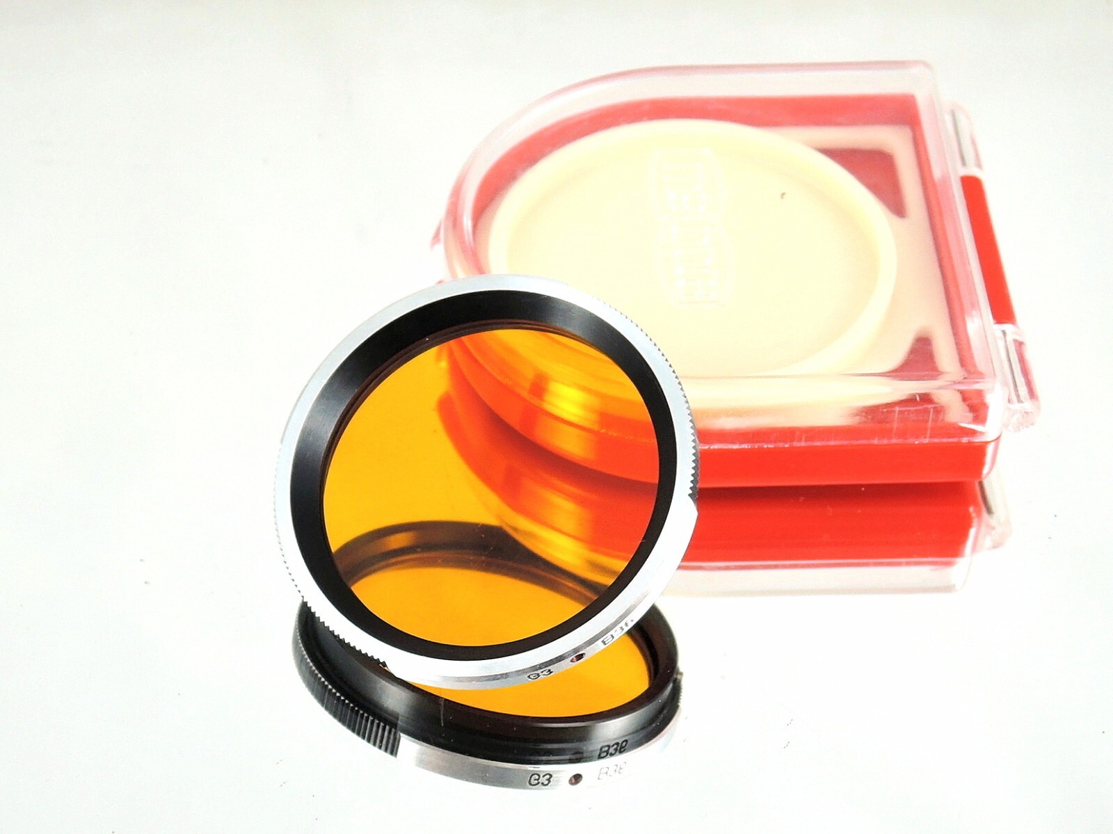 Flexaret G3 B36 Color Filter MEOPTA Genuine Accessories Bayonet Great Orange