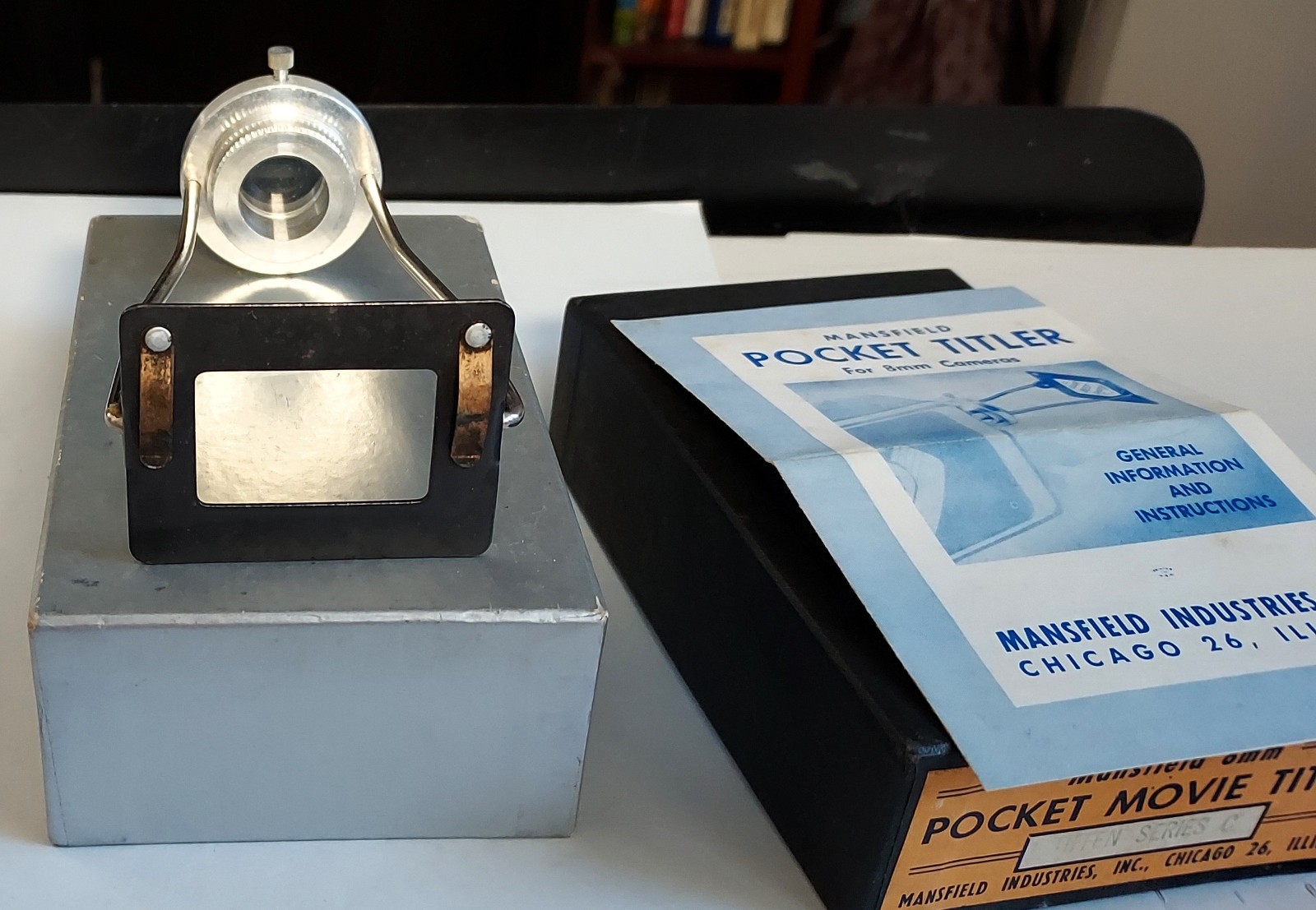 Vintage Mansfield 8mm Pocket Movie Titler Series C