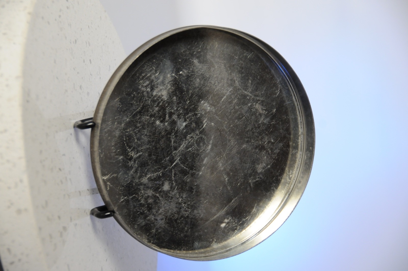 Vintage Film can with B&W safety film 30″s industrial film.