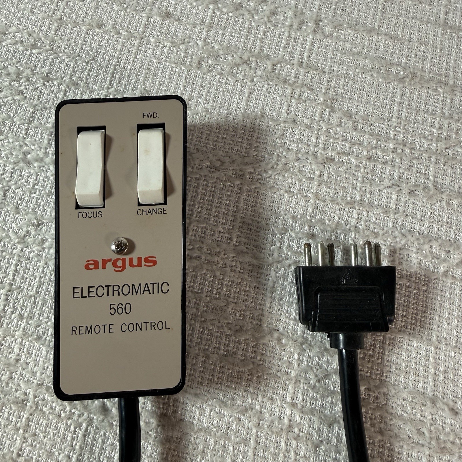 Argus – Electromatic 560 Slide Projector Remote Control – Vintage