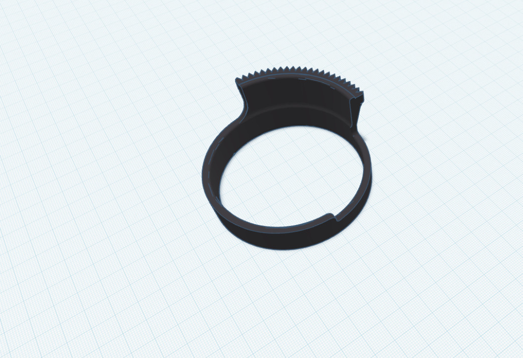 Zoom Ring 73.5mm for Nikon Lens – Compatible with Isotta Underwater Housing