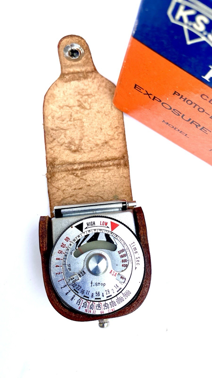 Vintage Kopil Clip-on Photo-electric Exposure Meter for Rangefinder Cameras #2