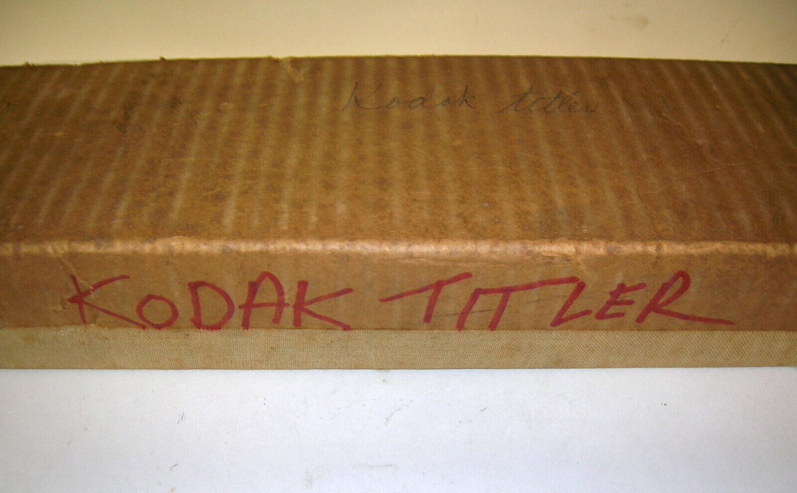 VINTAGE EASTMAN KODAK CINE-KODAK TITLER w/ ORIGINAL BOX & ACCESSORIES 1933
