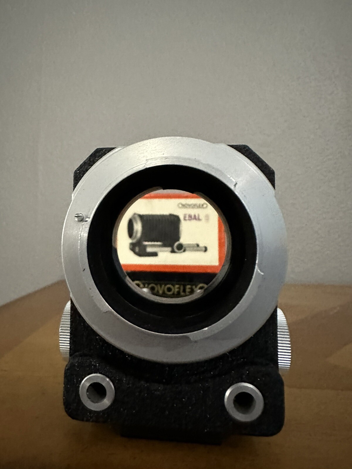 Vintage Novoflex Balson Bellows Lens Hood Unit W/ Box And Pamphlet Germany.