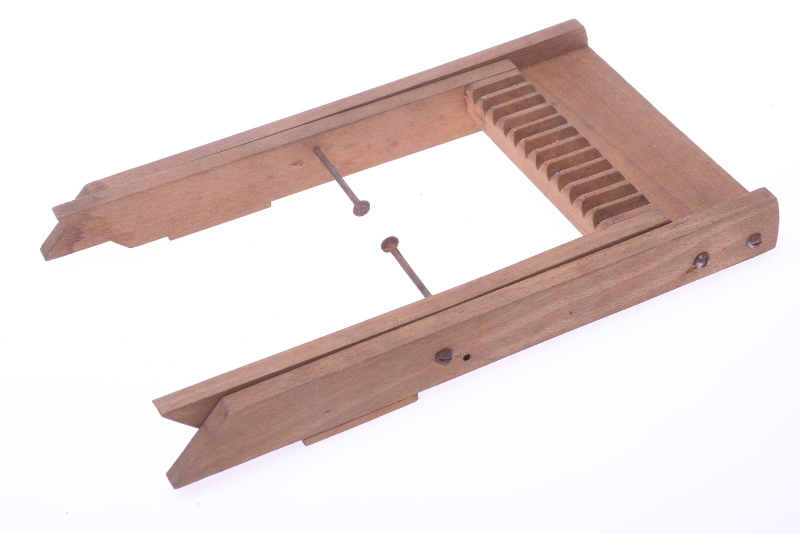 ✅ ANTIQUE WOOD DRYING RACK COLLODION WET GLASS PLATE 13X18CM, 5X7″