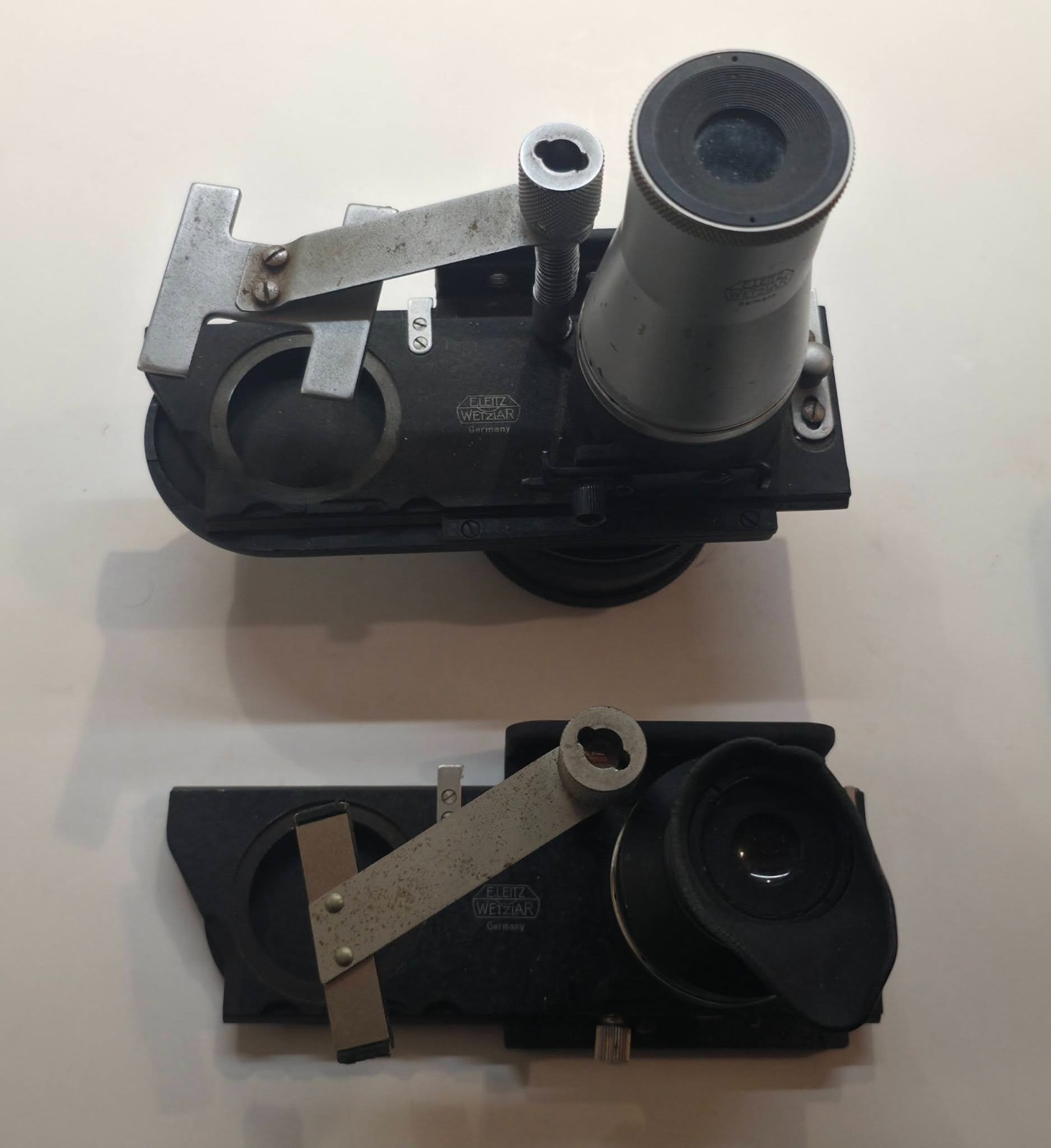 VINTAGE SPPED-O-COPY + LEITZ OOZAB SLIDE LOT OF FOUR AND TWO VIEW FINDERS