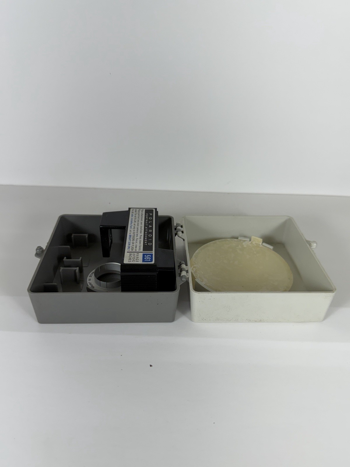 Polaroid Portrait Attachment 581A Kit Land Camera w Case Lens Vintage