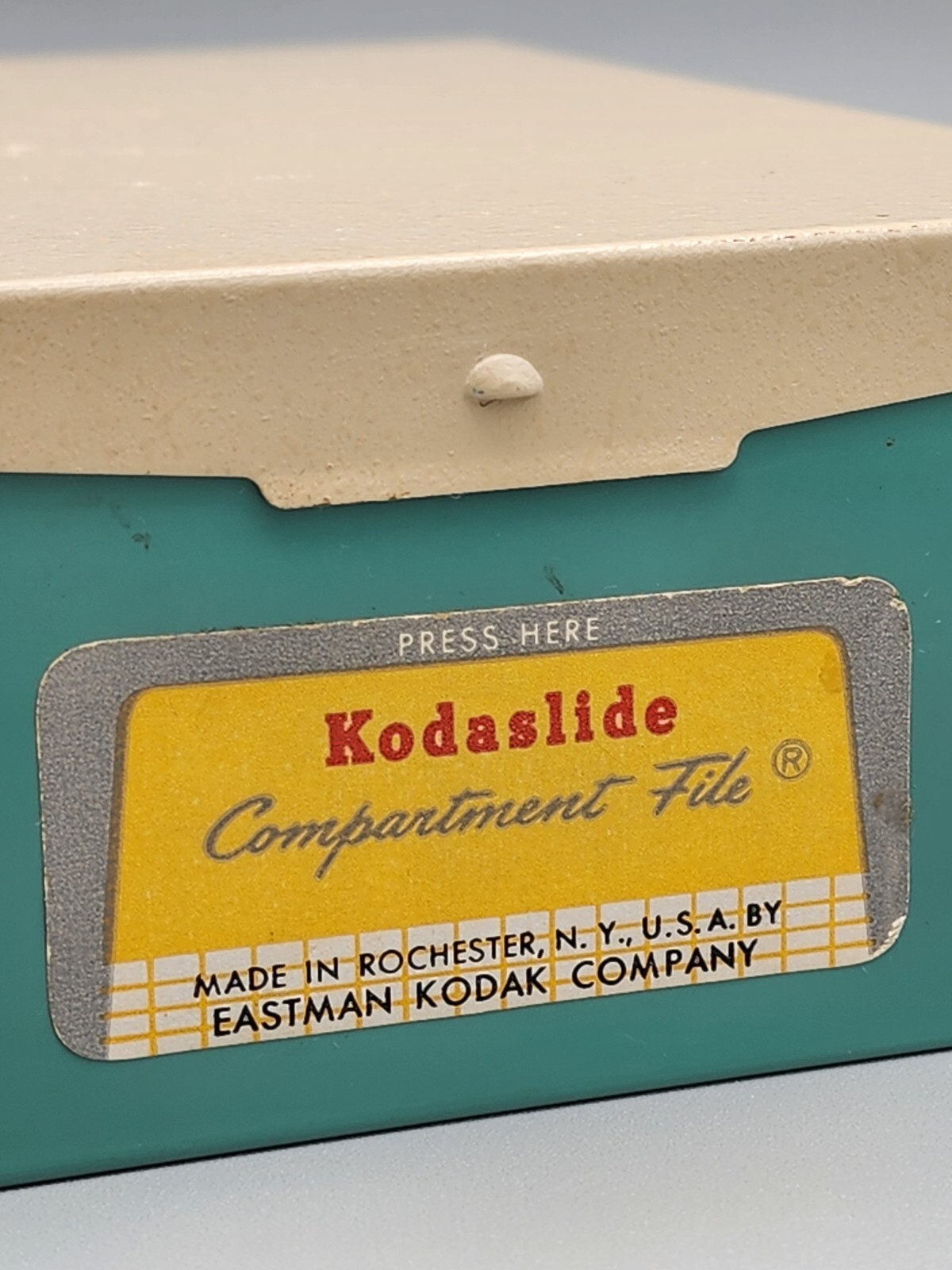 Vintage Kodaslide Compartment File, in Good Vintage Condition, No Writing Inside