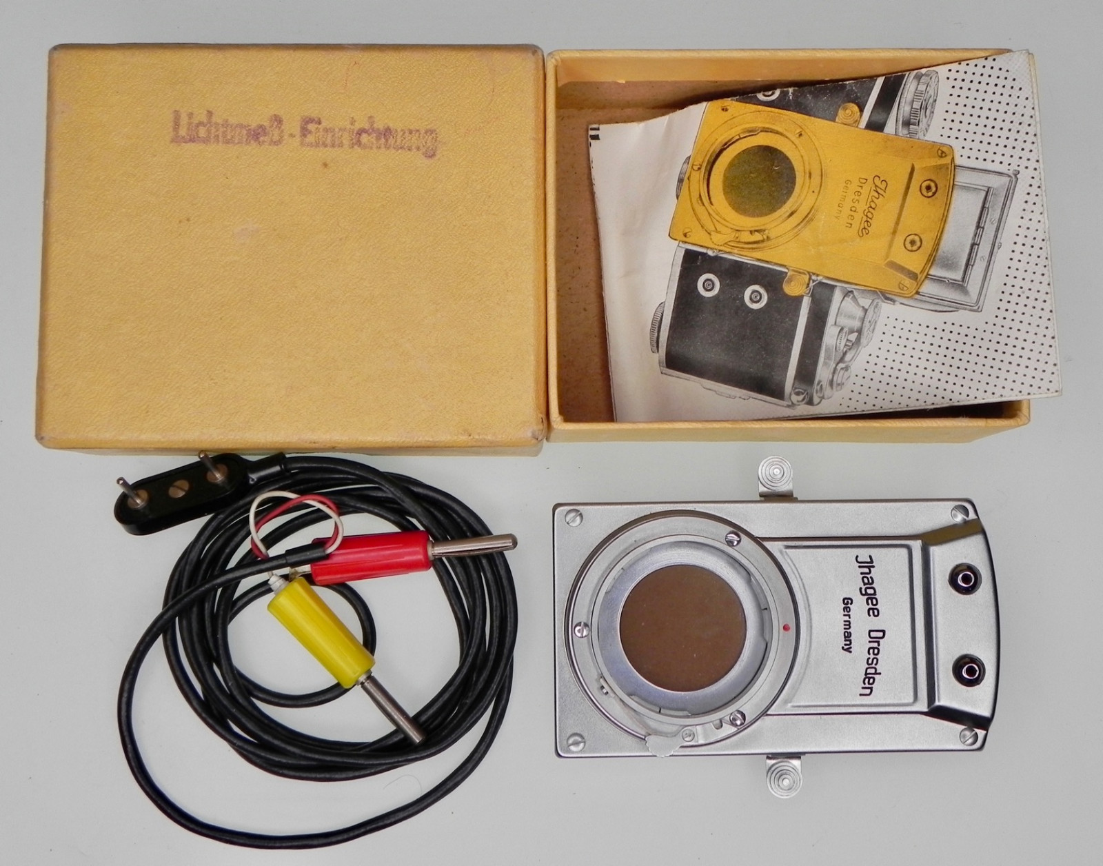 Exakta Meter Mount …………. LN complete w/Box,Cable,I.B.