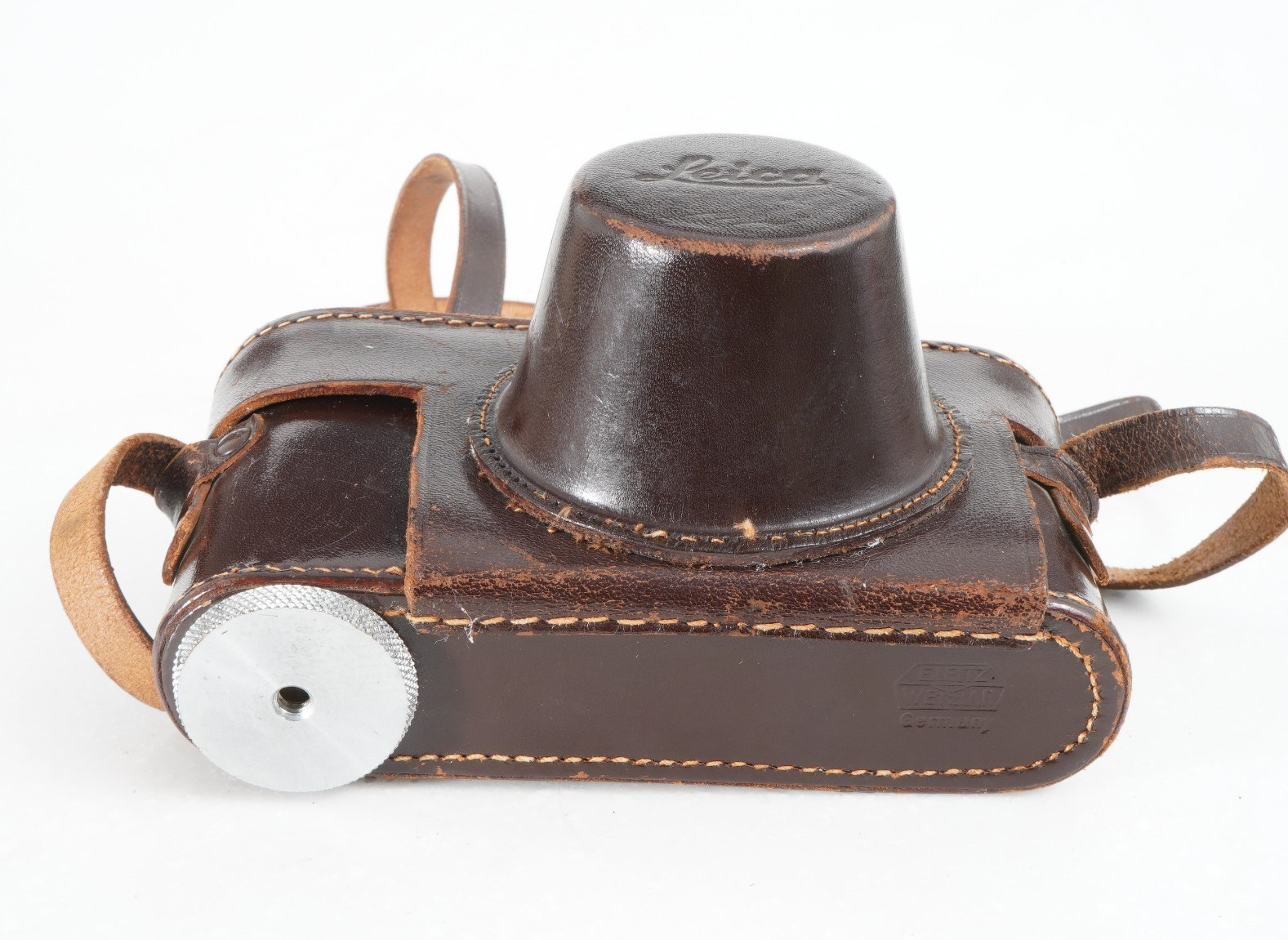 -Leica Leather Case for LTM Screw Mount Rangefinder Cameras without self timers