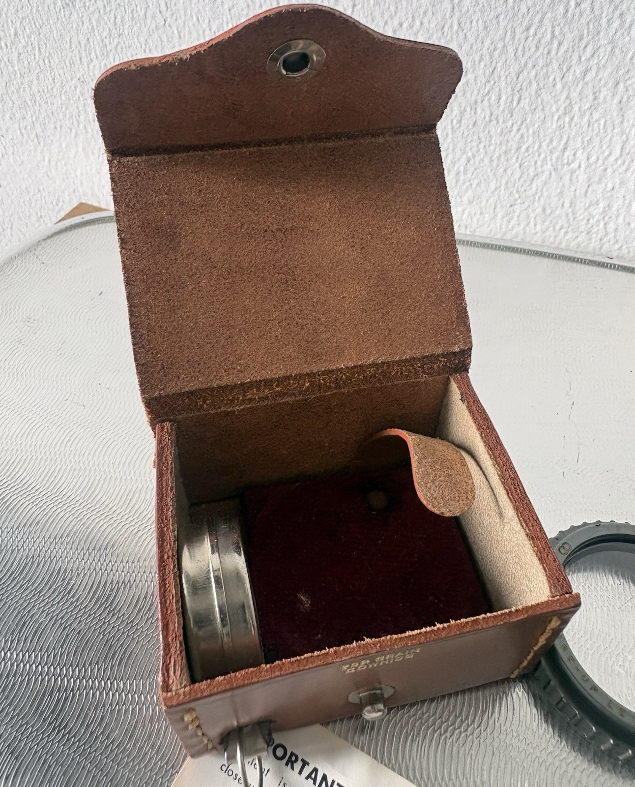 Polaroid Close-Up Lens Kit #550 for Model 110 series – 3 w/Leather Case -RARE